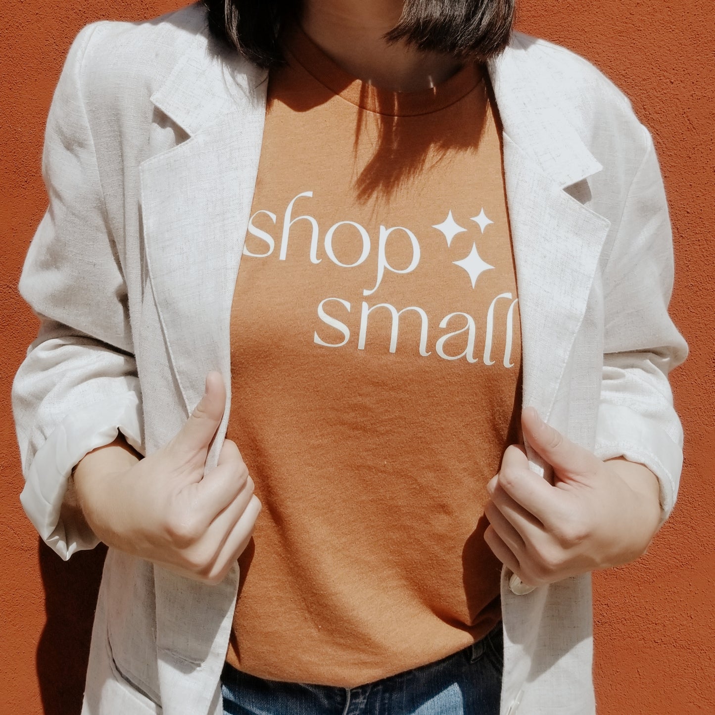 shop small t-shirt