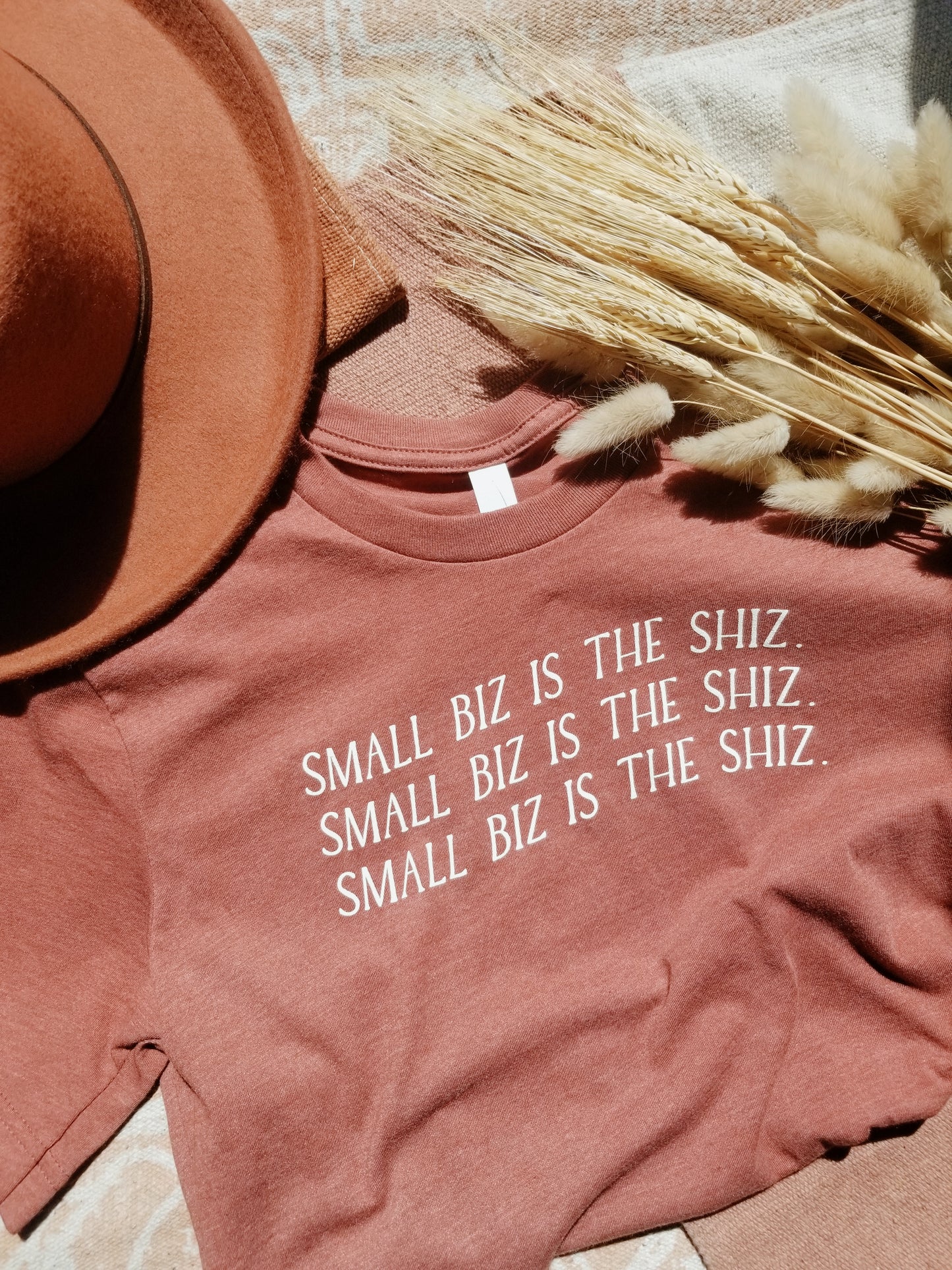 small biz is the shiz t-shirt