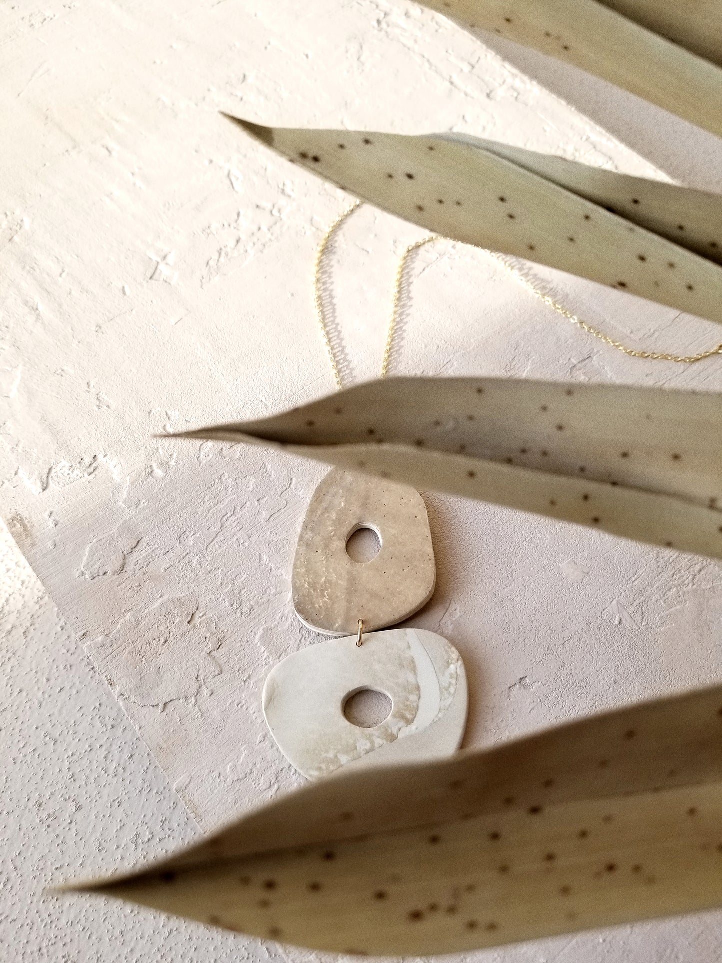 travertine necklace