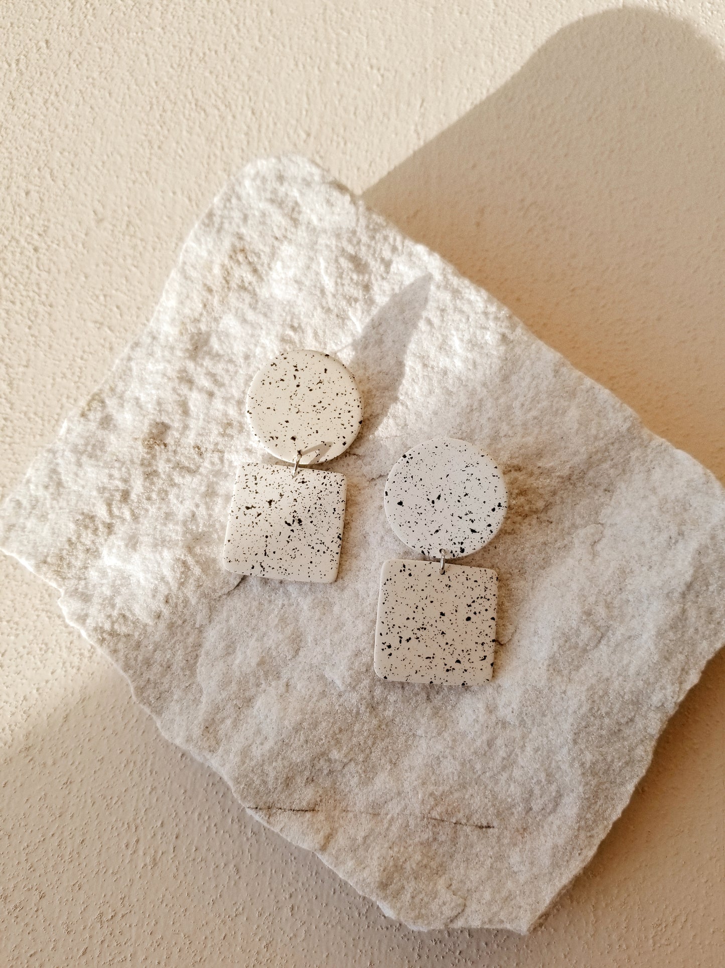 speckled shapes