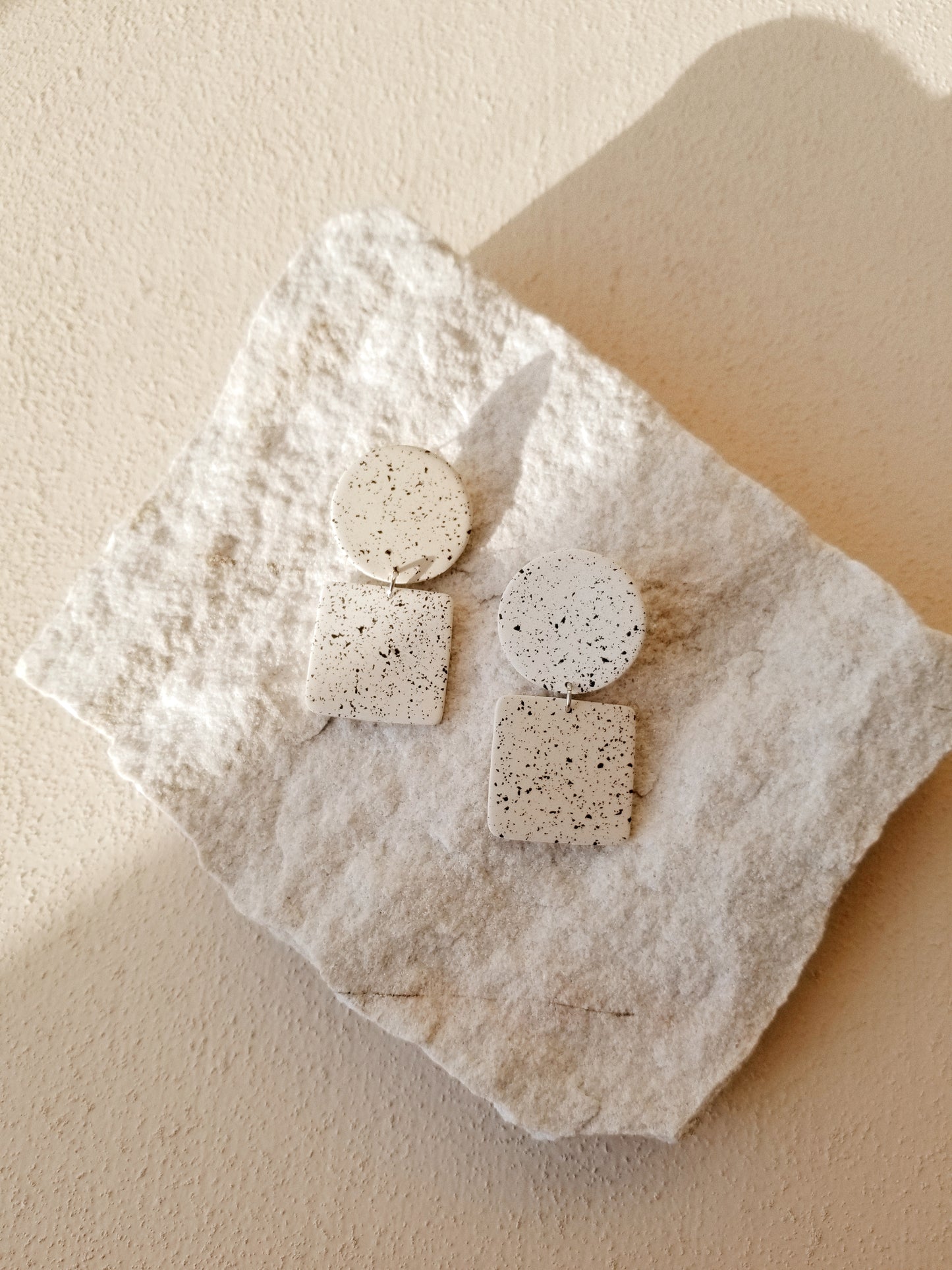 speckled shapes