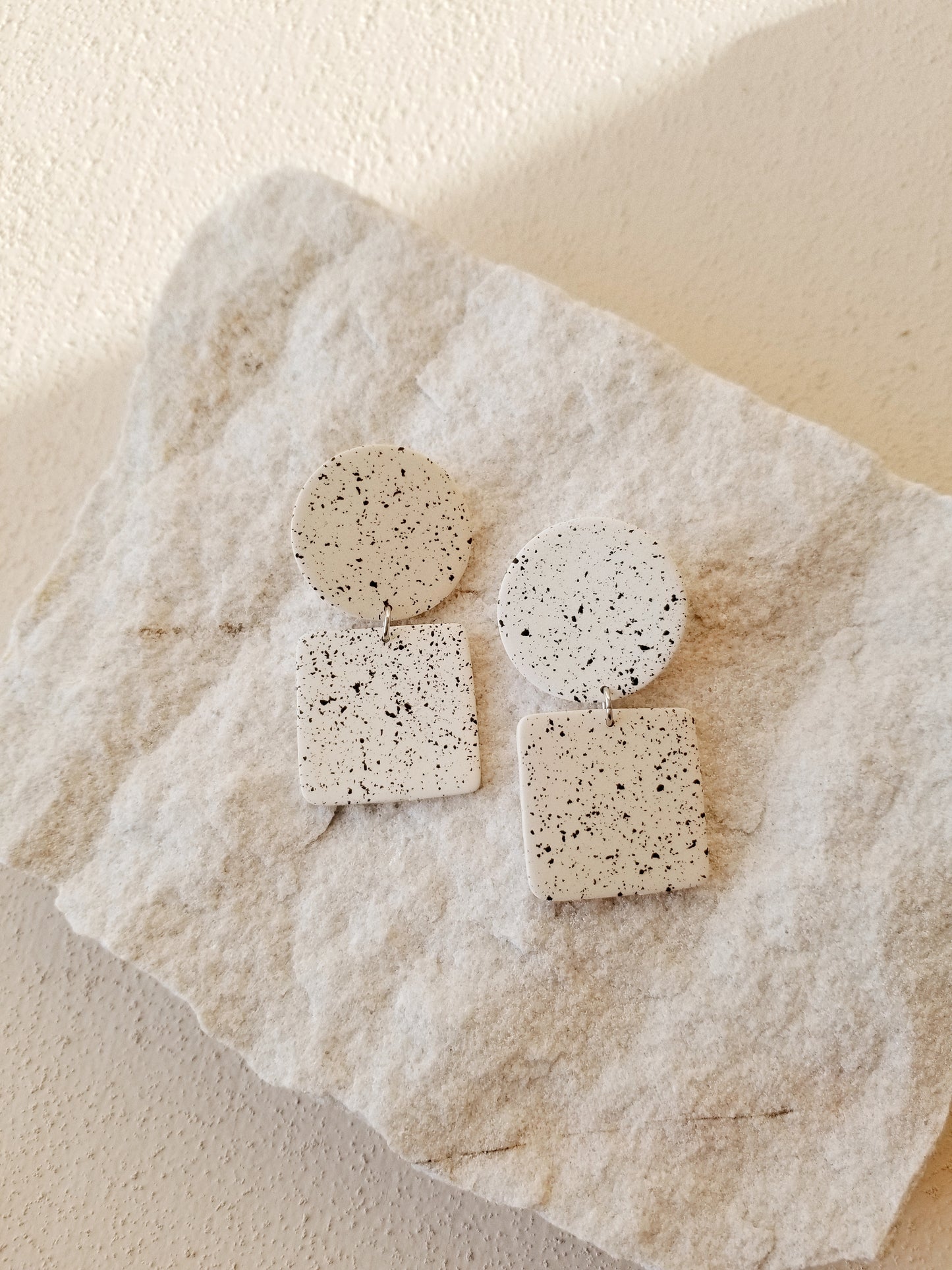 speckled shapes