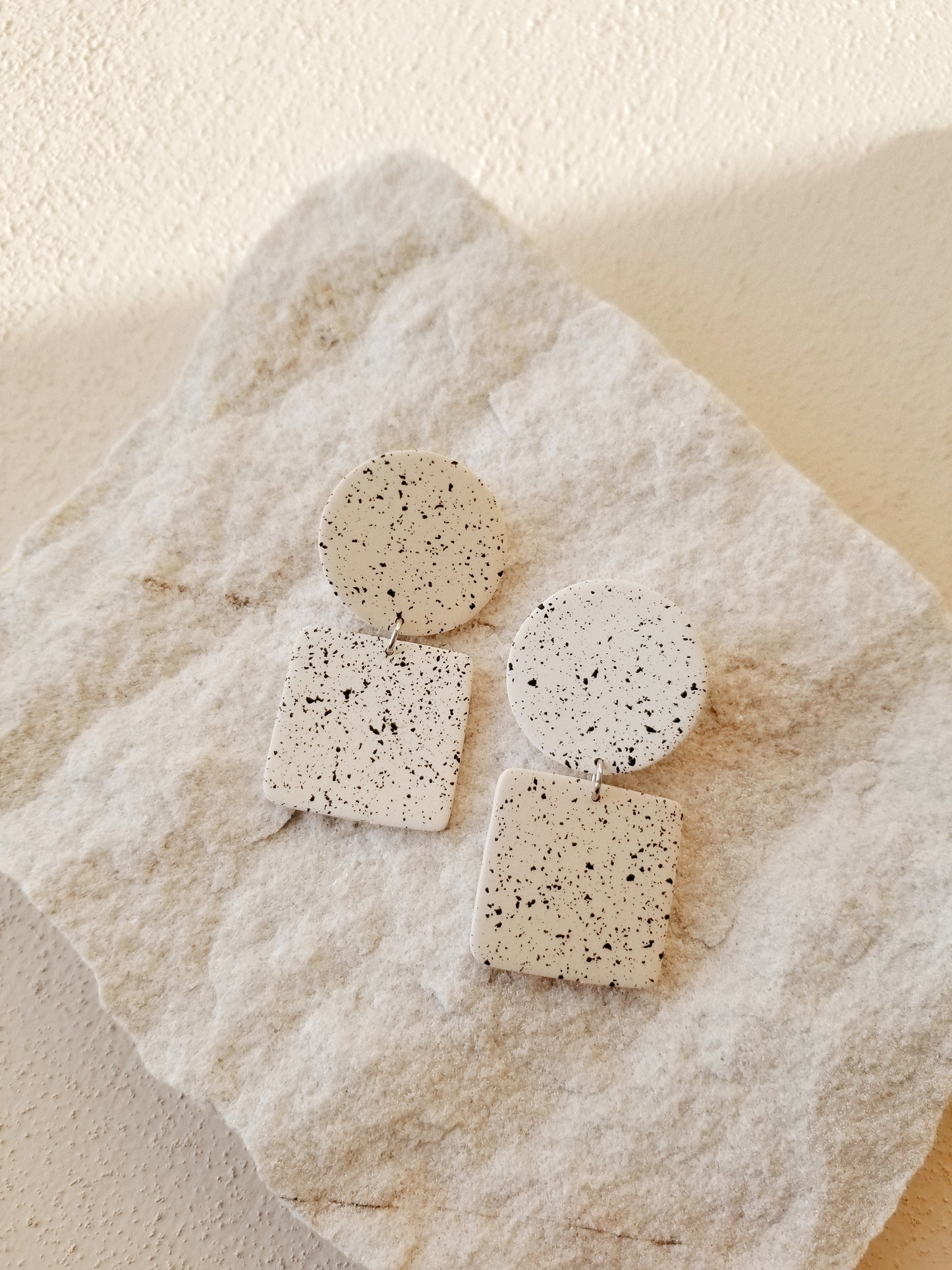 speckled shapes