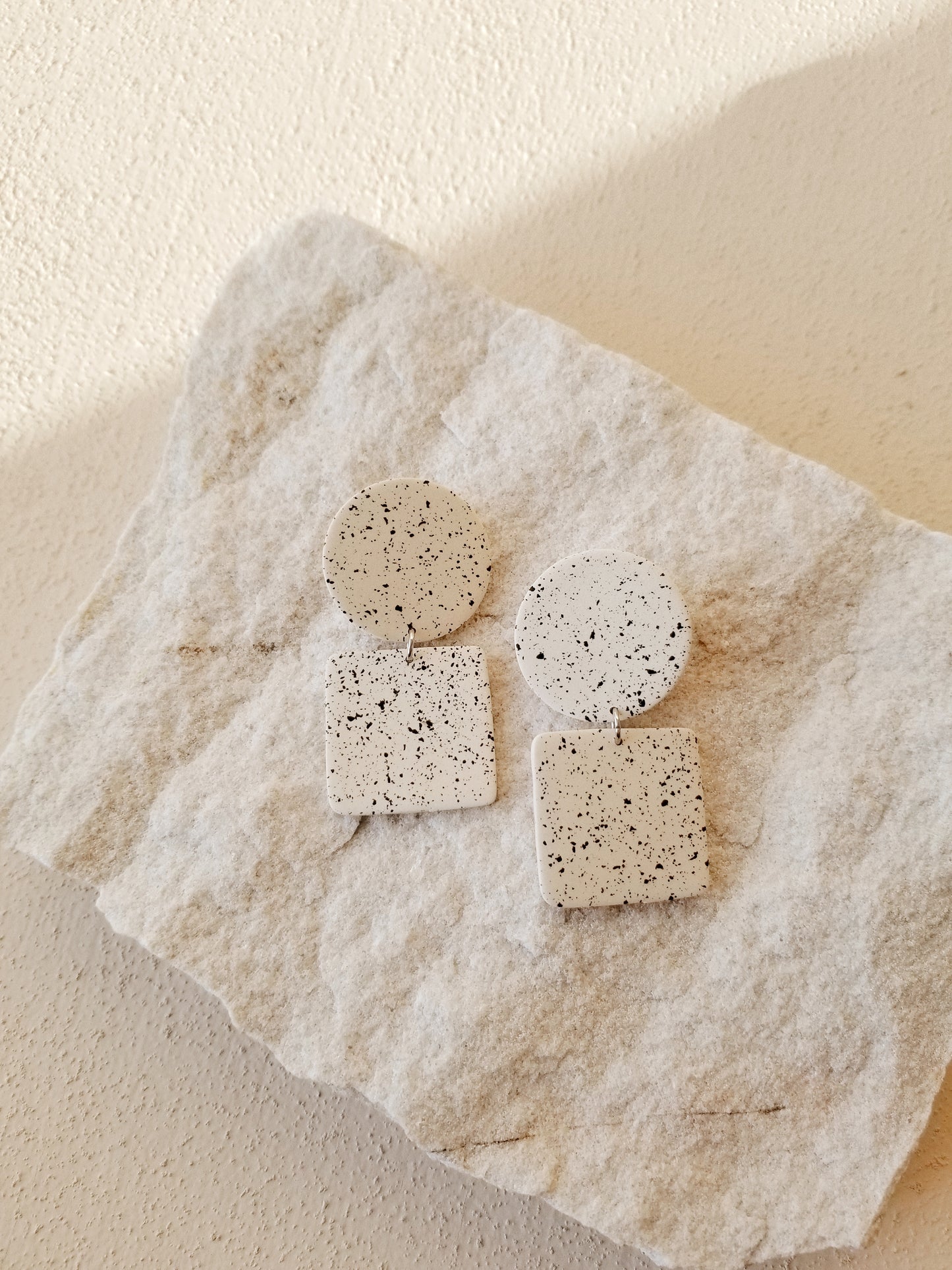 speckled shapes