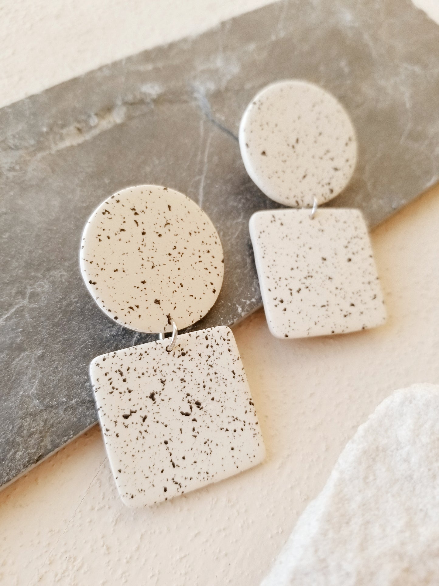 speckled shapes