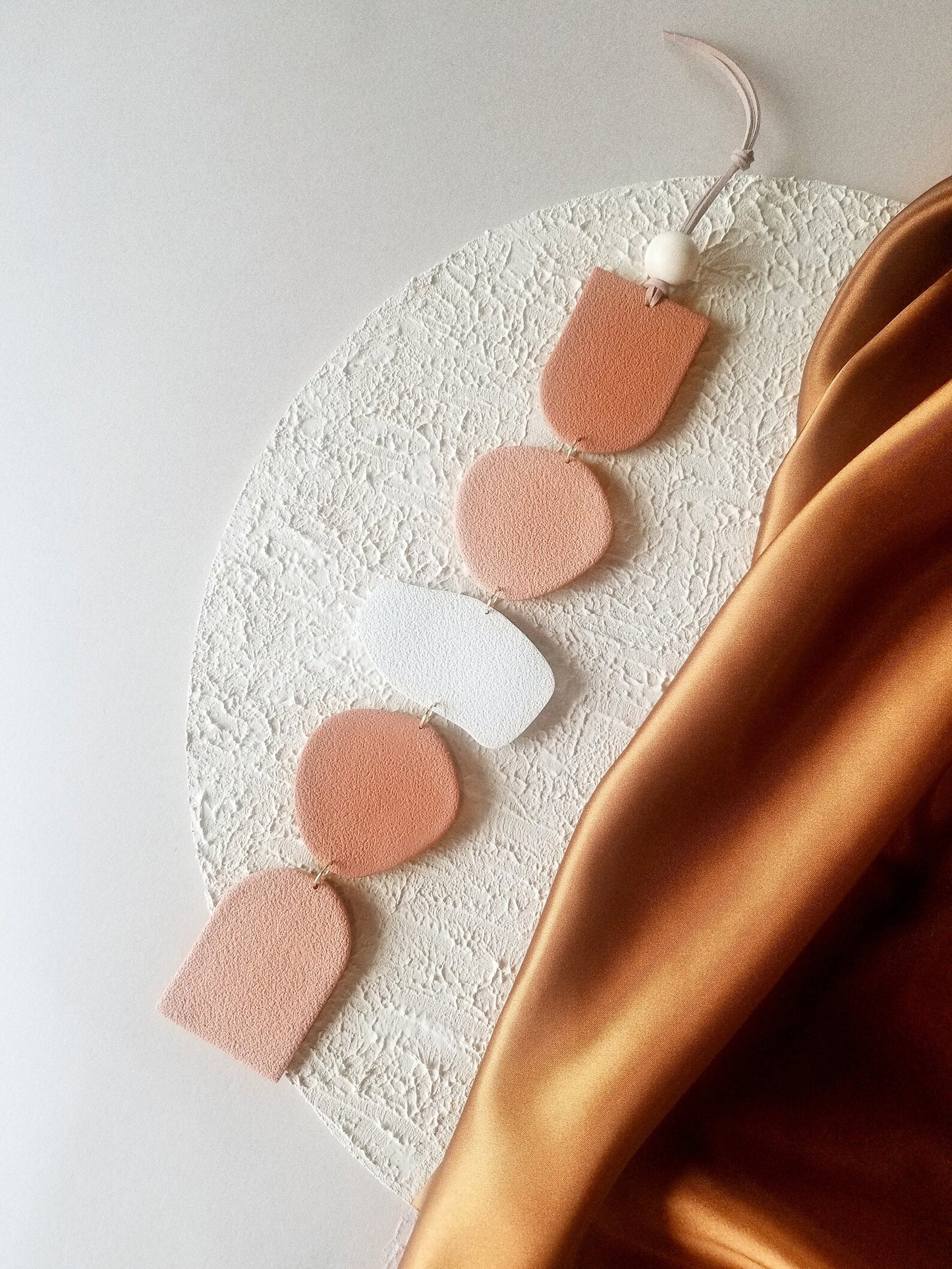 textured wall hanging