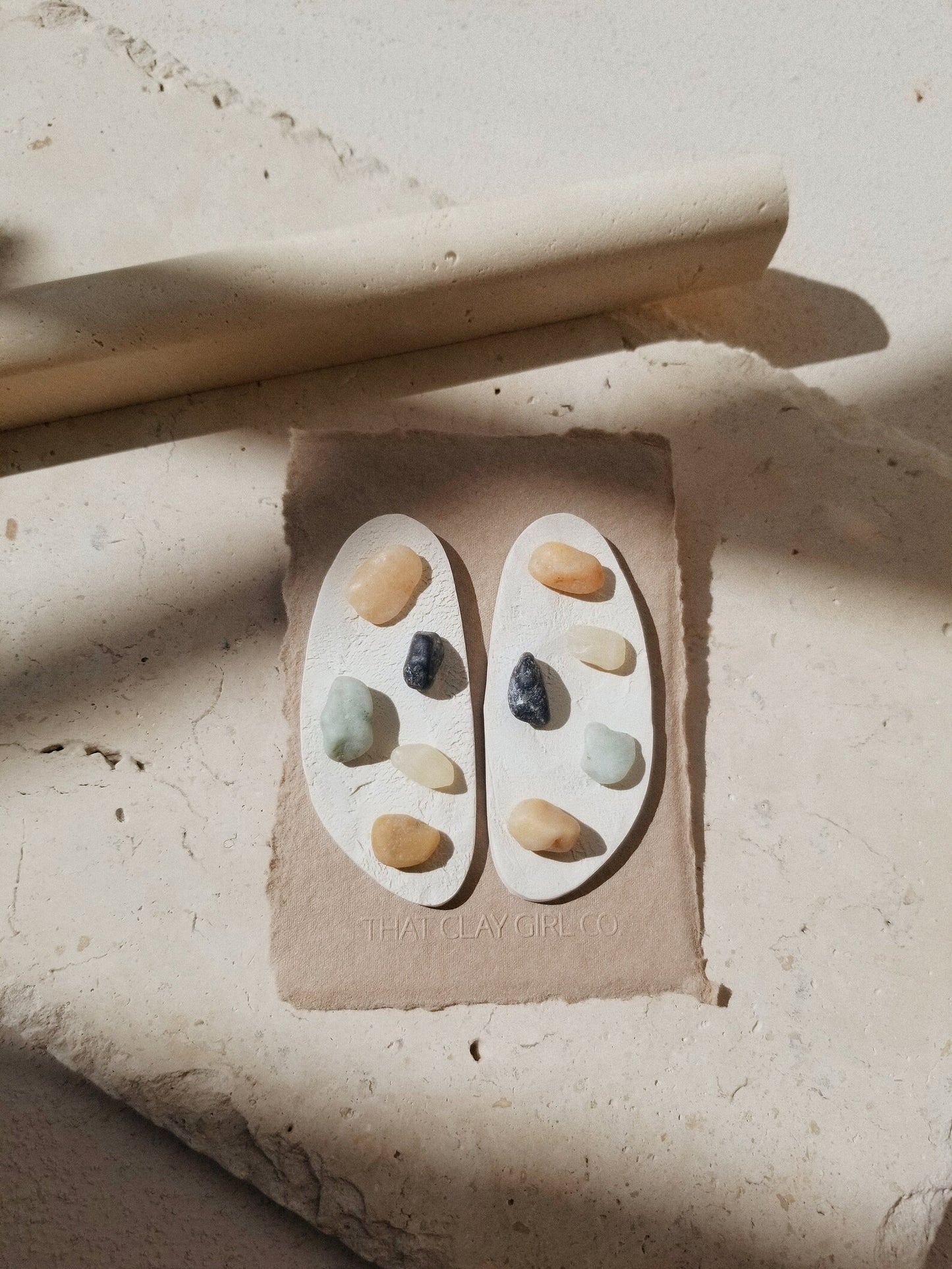 stucco rocks