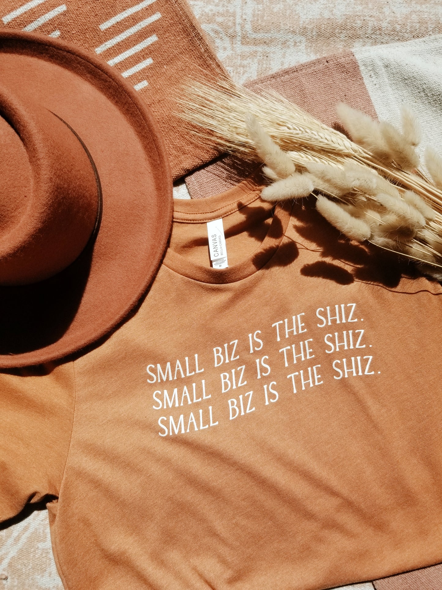 small biz is the shiz t-shirt