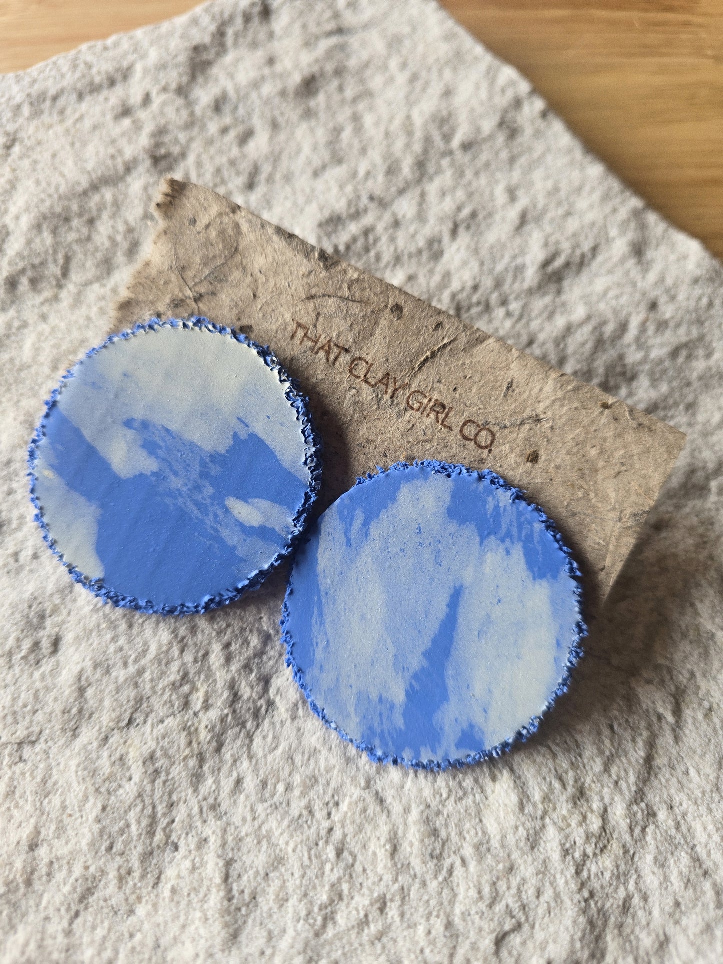 distressed cerulean blues