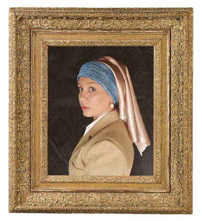 THAT Girl with a CLAY Earring
